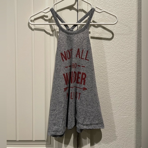 Stranded Racerback Tank Top, Size XS - Picture 2 of 6
